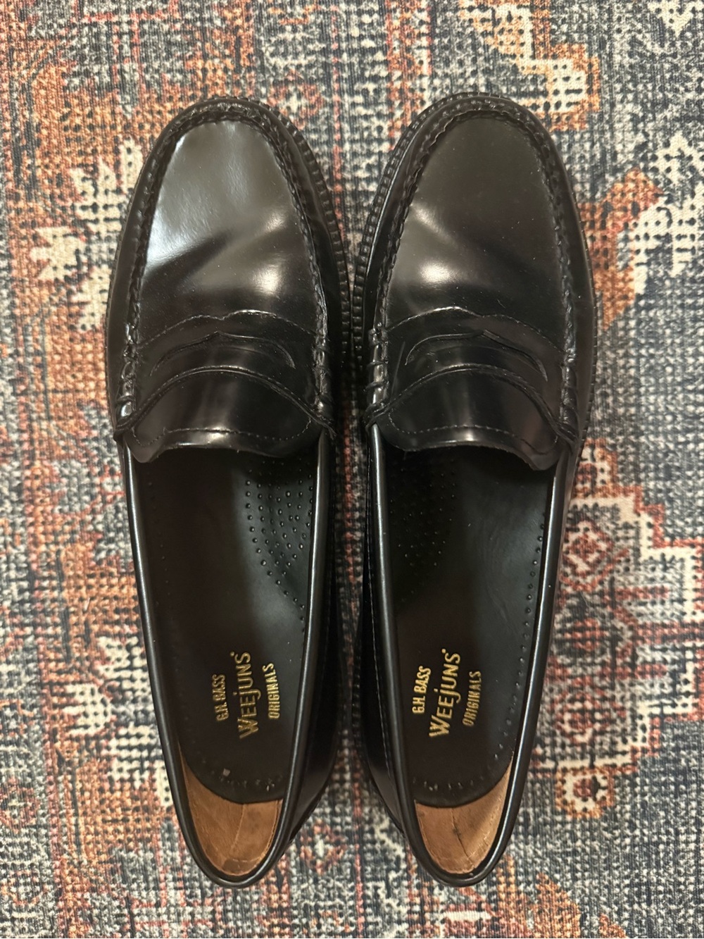 G.H. Bass Women’s Lug Sole Leather Loafers